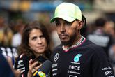 Lewis Hamilton was zwaar teleurgesteld in zijn Mercedes na de kwalificatie van de GP van Brazilië. ©Getty Images