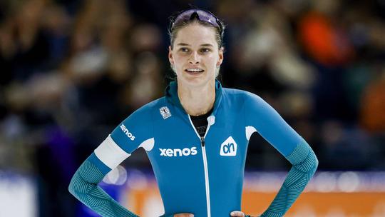 Topschaatsster over 'bijzondere' rit op NK afstanden: 'Dat geeft veel voldoening'