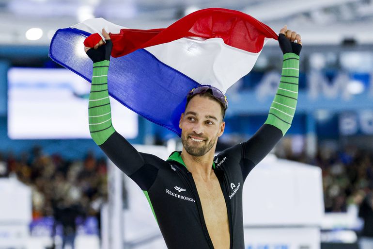 Pijnlijke misser met leeftijd schaatskampioen Kjeld Nuis: 'Dat is wel leuk om te zien'