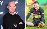 Topdarter Michael van Gerwen is fan van PSV en leeft mee met Guus Til, die 'het vuur kwijt is'. ©Getty Images/Pro Shots, beeldbewerking Sportnieuws.nl.