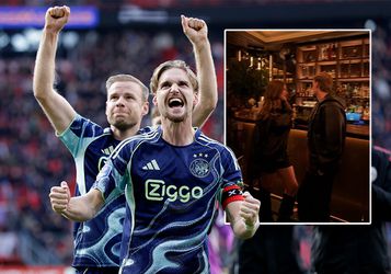 Ajacieden Kenneth Taylor en Davy Klaassen maken opvallend uitstapje met bekende geliefden