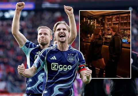 Ajacieden Kenneth Taylor en Davy Klaassen maken opvallend uitstapje met bekende geliefden