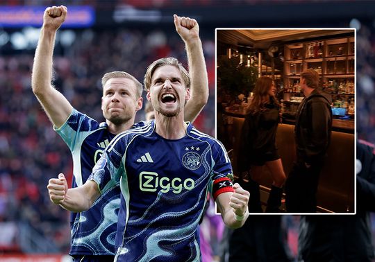 Ajacieden Kenneth Taylor en Davy Klaassen maken opvallend uitstapje met bekende geliefden