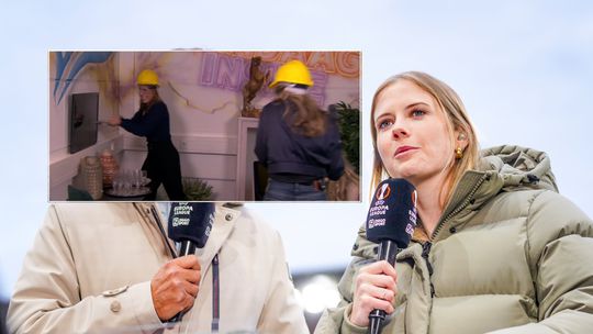 'Woedende' Noa Vahle en collega slaan live op tv een huiskamer aan diggelen