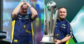 Luke Littler moet even geduld hebben. © PDC Darts