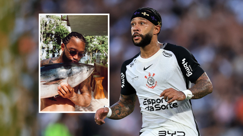 Topvoetballer Memphis Depay kust enorme vis en laat ongekende luxe zien tijdens vakantie