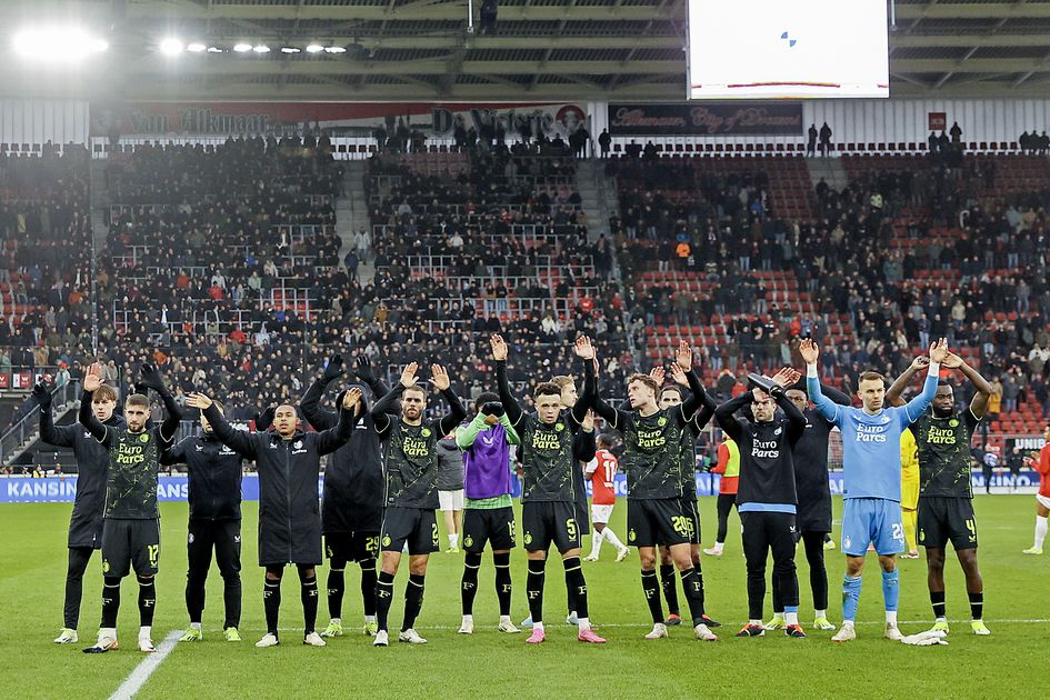 Arne Slot after Feyenoord's mediocre match against AZ: “Extremely happy to win like this”