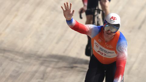 Harrie Lavreysen is zijn gouden trein kwijt op EK: 'Zij investeren in zichzelf door rust te pakken'