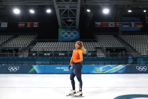Topschaatsster Jutta Leerdam schittert op olympisch ijs in Milaan: bekijk hier de eerste beelden