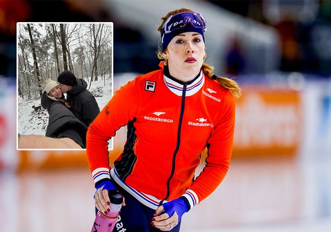 Topschaatsster Antoinette Rijpma-de Jong krijgt steun van geliefde tijdens Winterspelen: 'Voor momenten die echt tellen'