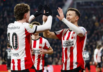 Superieur PSV heeft geen kind aan Heerenveen in KNVB Beker en mag blijven dromen van de dubbel