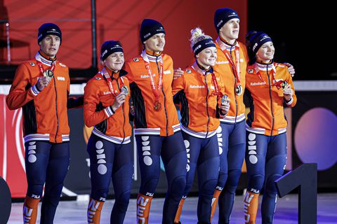 Nederlandse shorttrackers maken bijzonder uitstapje op Winterspelen: 'Dan is het om 07.15 uur je nest uit'