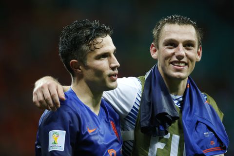 Bijzonder weerzien Robin van Persie en Stefan de Vrij in Champions League: 'Hij was écht een spons'