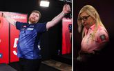 Bekend dartskoppel ruziet op UK Open: 'Al zijn spullen in een plastic tas gedaan en toen vertrok ze'