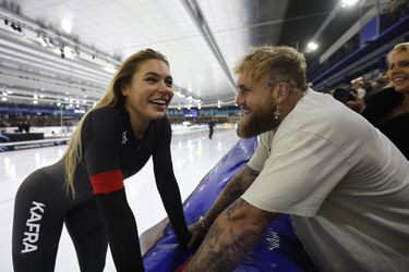 Jutta Leerdam beleeft bijzondere mijlpaal: topschaatsster schittert op poster van nieuw project Jake Paul