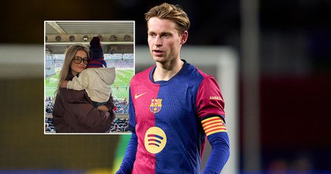 Mikky Kiemeney deelt mooie beelden: Frenkie de Jong laat zoontje Miles alle hoeken van het voetbalveld zien