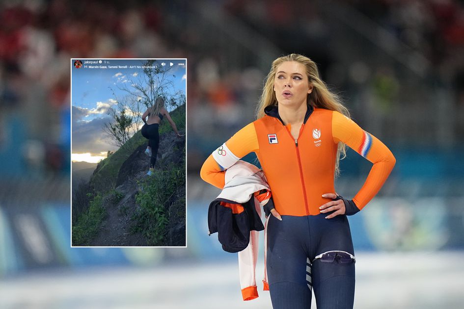 Jutta Leerdam slooft zich tijdens vervroegde vakantie flink uit met verloofde Jake Paul: 'Zo vredig'