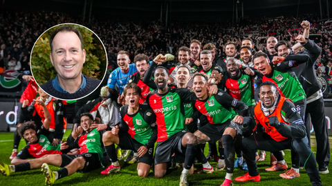 Nederlandse presentator door het dolle heen na NEC-prestatie in KNVB Beker: 'Dit heb ik nog nooit gevoeld'