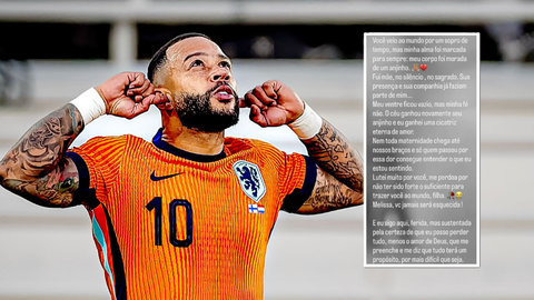 Pikante rel rond Memphis Depay kent hartverscheurend einde: 'Vergeef me dat ik niet sterk genoeg was'