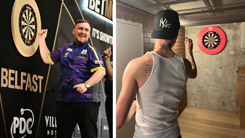 Romeo Beckham daagt Luke Littler uit op Instagram: 'Zin in een wedstrijdje?'