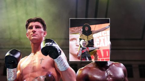 Dochter (3) van aanstormende Nederlandse bokser steelt de show bij ringwalk: 'Mijn trots'