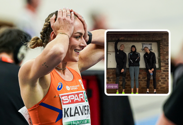 Lieke Klaver slaat 'Nederlandse' koffieproeverij over en traint vrolijk door in lastig klimaat