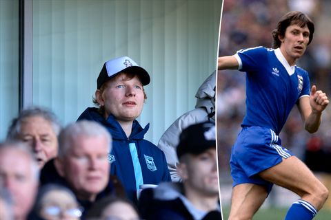 Promotie voor favoriete club van Ed Sheeran: 'Prachtig hoe hij zijn lied met de spelers zong'