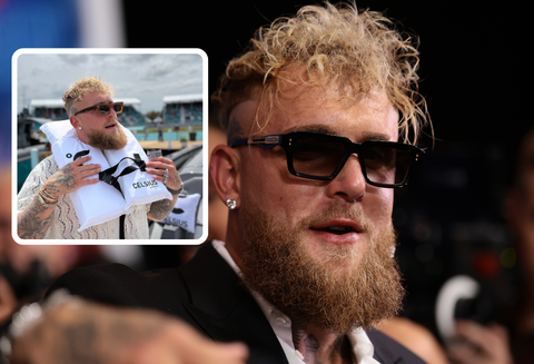 Jake Paul beleeft zonder Jutta Leerdam GP van Miami vanaf bijzondere plek