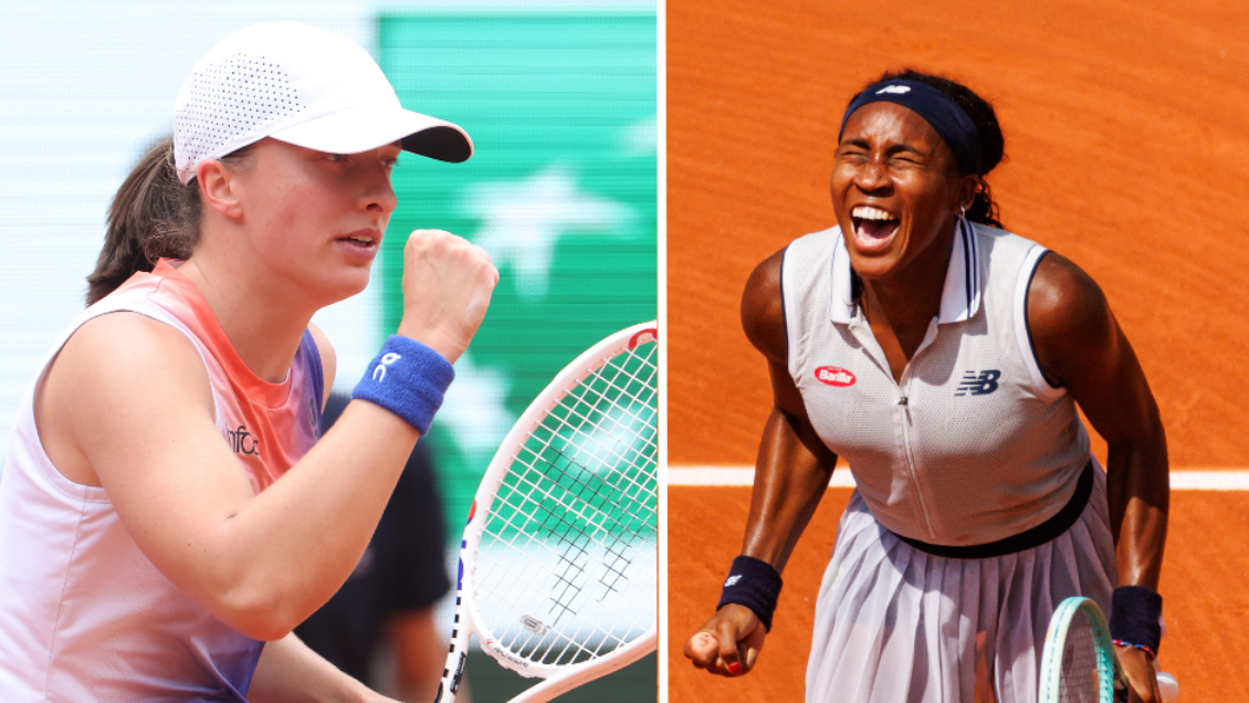 Eerste halve finale Roland Garros belooft spektakel tussen Iga Swiatek en Coco Gauff