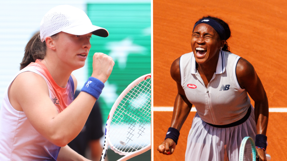 Eerste halve finale Roland Garros belooft spektakel tussen Iga Swiatek en Coco Gauff