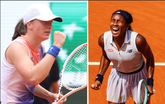 Iga Swiatek en Coco Gauff hebben allebei de halve finale van Roland Garros gehaald. ©Getty Images, beeldbewerking Sportnieuws.nl.