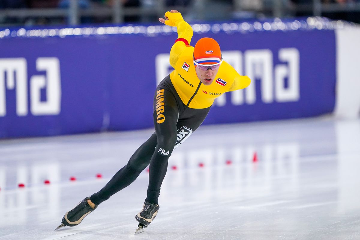 'Fijn, helemaal los van de schaatswereld': Team Jumbo-schaatser na 'frustrerende' winter op speciale vakantie