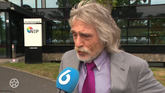 Johan Derksen moest zijn vakantie onderbreken voor een extra, langere uitzending van Vandaag Inside. ©Screenshot Shownieuws