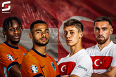Nederland vs. Turkije op het EK voetbal / Sportnieuws.nl