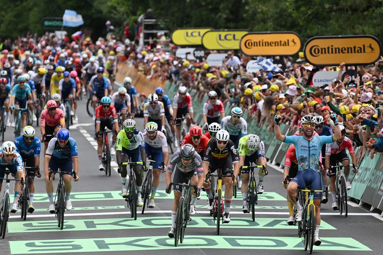 Live Tour de France | Sprintfinish in mosterdstad Dijon, pakt Mark Cavendish nummer 36?