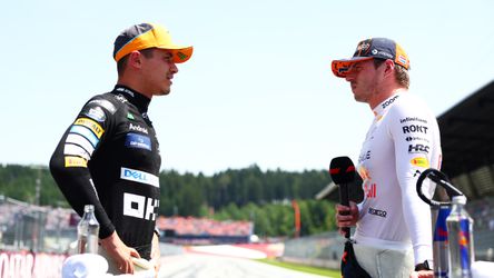 Lando Norris krabbelt terug na dreigement richting Max Verstappen: 'Stond er niet achter'