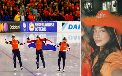 Opvallende nieuwe schaatsster (19) meldt zich in Thialf: 'Daar zijn wat filmpjes van gemaakt'
