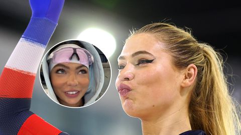 Topschaatsster Jutta Leerdam betrekt coach in 'grappige' video: 'Ik ben tenminste knap'