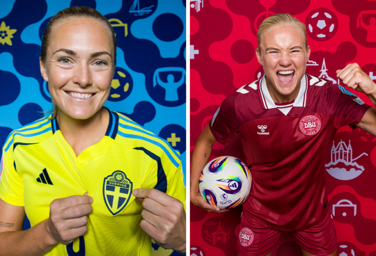 Verliefde voetbalsters staan met 'vreugde en verdriet' tegenover elkaar op EK vrouwenvoetbal