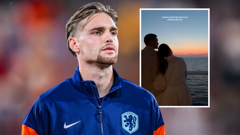 Topvoetballer Kenneth Taylor en beroemde vriendin Jade Anna delen romantische beelden