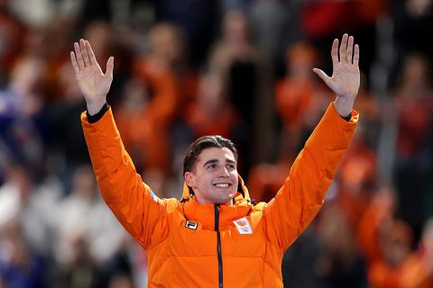 Schaatskampioen Jenning de Boo (22) ontmoet beroemde Nederlandse zangeres (24): 'Wat een lieverd ben jij!'