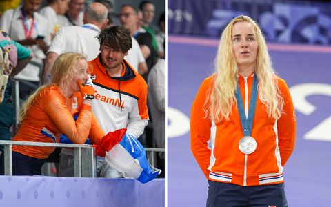 'Mijn eerste slok alcohol in twee jaar': TeamNL-atlete haalde na zilveren medaille hele nacht door