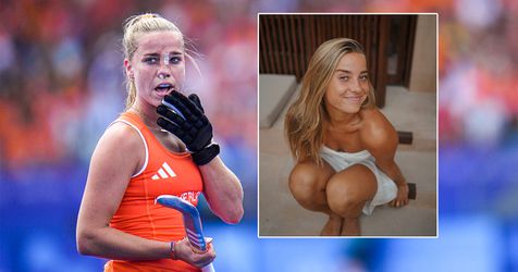 Oranje-hockeyster overladen met complimenten na razendsnel herstel van olympische horrorblessure: 'Wat ben je knap!'