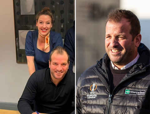 Ex-topvoetballer Rafael van der Vaart start bijzonder project met dochter van Johan Derksen