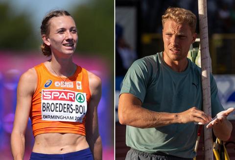 Topatlete Femke Broeders-Bol (26) wijst journalist terecht na vraag over haar man Ben Broeders