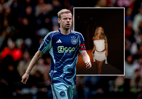 Laura Benschop (vrouw Davy Klaassen) geniet van tripje zonder gezin en feest op Ibiza