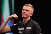 Wessel Nijman tijdens de EK darts. ©PDC