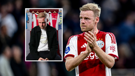 Ajax-aanvoerder Davy Klaassen houdt het niet droog na emotioneel eerbetoon: 'Dit doet me echt wat'