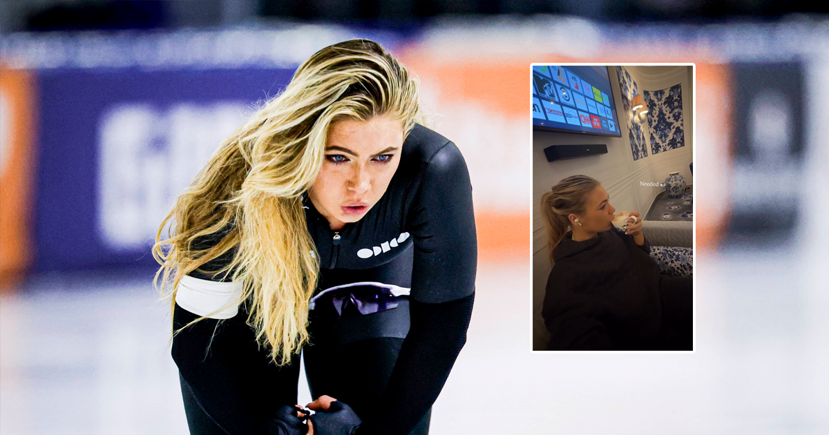 Schaatstopper Jutta Leerdam pakt koffers na bewogen weekend op NK afstanden