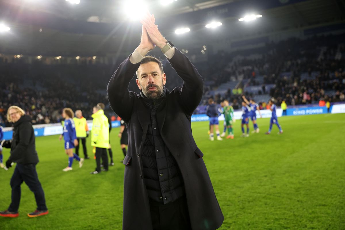 Ruud van Nistelrooij beleefde geweldige avond met Leicester City: 'Nu ga ik een biertje pakken'